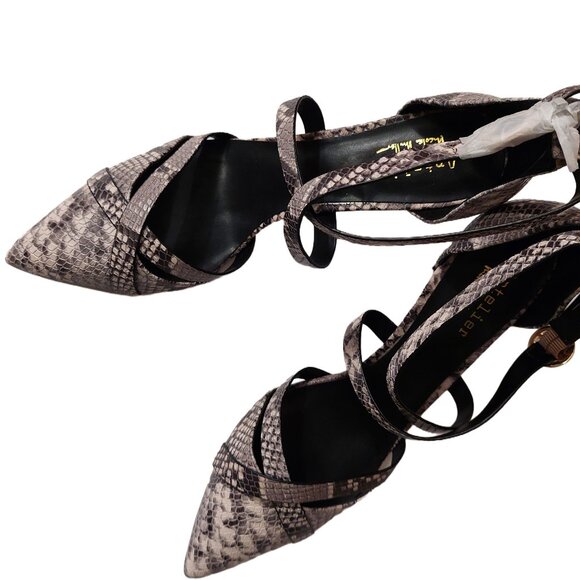 NICOLE Miller Grey Animal Print Pumps Size 11 - Picture 5 of 11